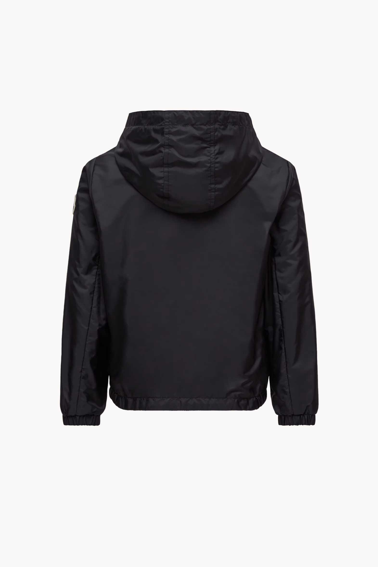 New Urville Hooded Rain Jacket Boy Black Moncler 3